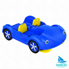 Водный велосипед KOLIBRI mini Beetle сине-желтый