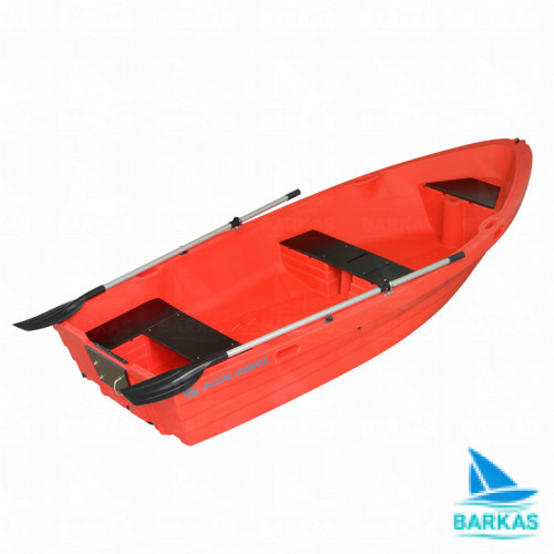  Пластиковая лодка KOLIBRI RKM-350 Red